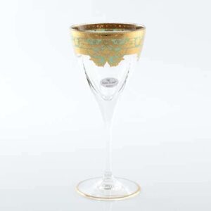 Natalia Golden Turquoise D. Набор бокалов для вина 210 мл Astra Gold (6 шт) russki dom