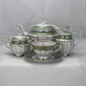 Сервиз чайный 200мл на 6перс.15пред. Декор 2768 Bavarian Porcelain russki dom