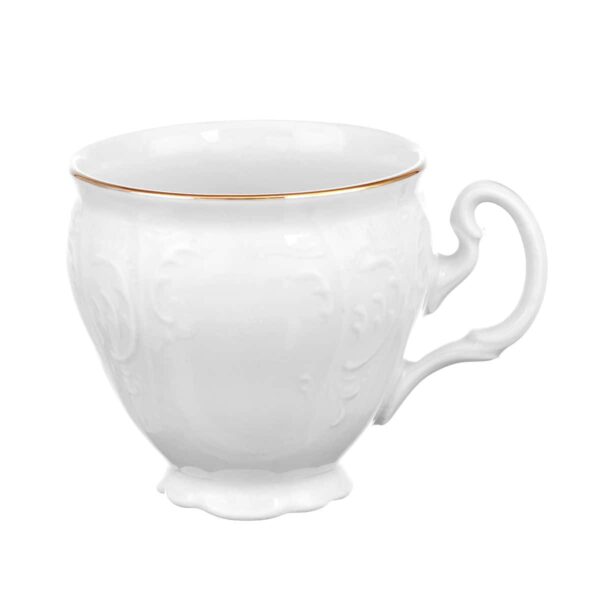 Набор кофейных чашек Bernadotte Белый узор(без блюд) 170 мл (6 шт) russki dom