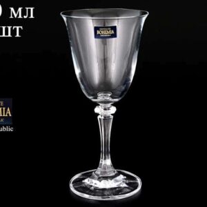 KLEOPATRA/BRANTA Набор бокалов для вина Crystalite Bohemia 250 мл (6 шт) russki dom