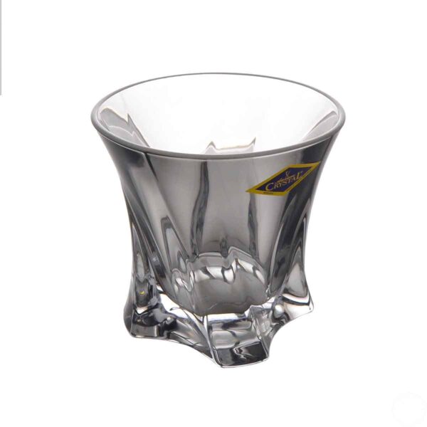Набор стаканов для виски Aurum Crystal Cooper 320 мл сереб. с зол. russki dom