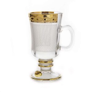 Набор для чая 240мл на 6перс "Королевский Сетка" Union Glass russki dom