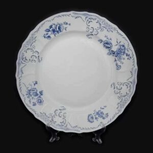 Бернадотт Синие розы Набор тарелок 21 см (6 шт) 19268 russki dom