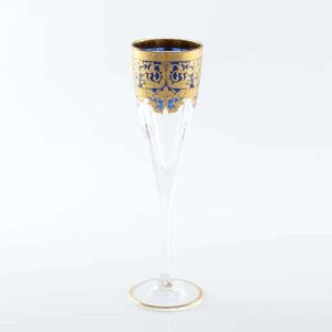 Natalia Golden Blue Decor Набор фужеров для шампанского 170 мл Astra Gold (6 шт) russki dom
