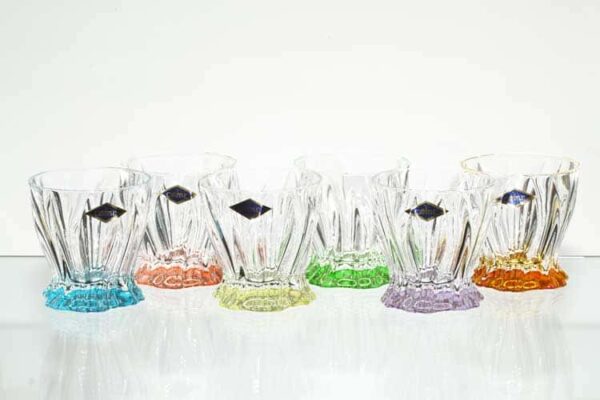 PLANTICA Набор ассорти стаканов для виски 250 мл Aurum Crystal russki dom