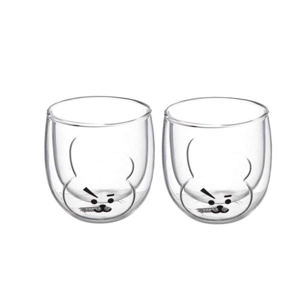 Набор стаканов с двойным стеклом Repast Animals 300 мл (2 шт) 57226 russki dom