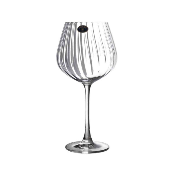 Набор стаканов для вина Crystalite Bohemia COLUMBA OPTIC 640 мл (6 шт) russki dom