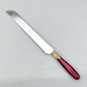 Нож для хлеба Ischia бордовый Domus russki dom