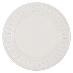 Тарелка обеденная Venice белая