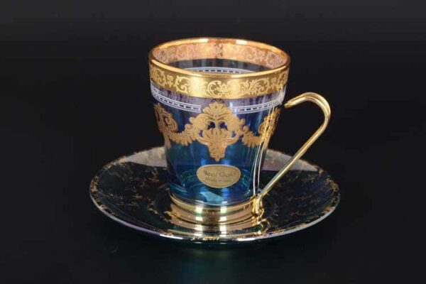 NEW Veneziano color Набор чайных пар Art Decor 12 предметов russki dom
