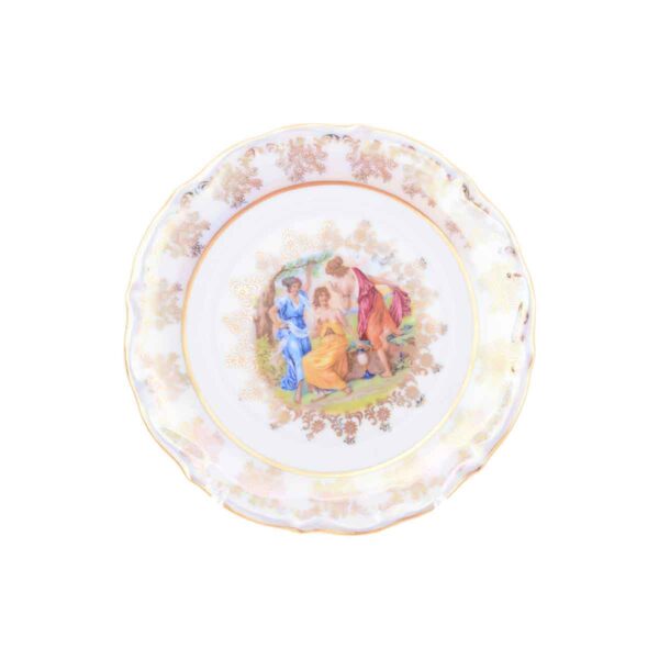 Набор тарелок Repast Мадонна перламутр Мария-тереза 19 см (6 шт) 52980 russki dom