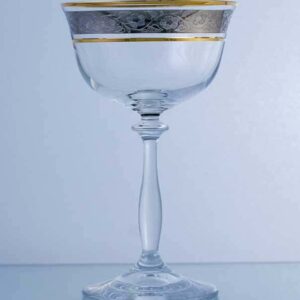 Анжела Панто платина Набор креманок для мартини 280 мл Bohemia Crystal (6 шт) russki dom