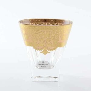Natalia Golden Ivory Decor Набор стаканов для виски 200 мл Astra Gold (6 шт) russki dom