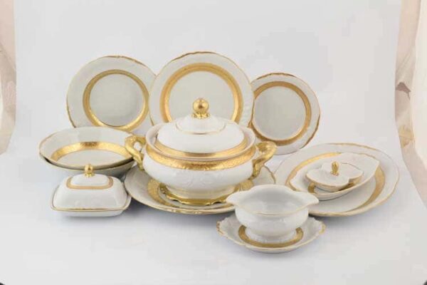 Матовая лента Столовый сервиз Sterne porcelan на 6 персон 27 предметов russki dom