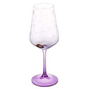 Набор бокалов для вина Bohemia Цветные ножки 350мл (6 шт) russki dom