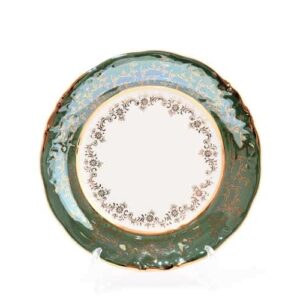 Зеленый лист Набор тарелок 19 см Sterne porcelan russki dom