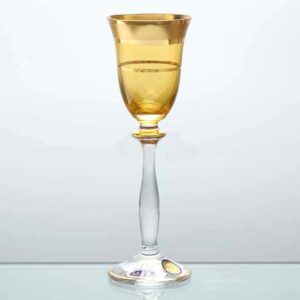 Star Crystal желтый Набор рюмок для водки 60 мл (6 шт) russki dom