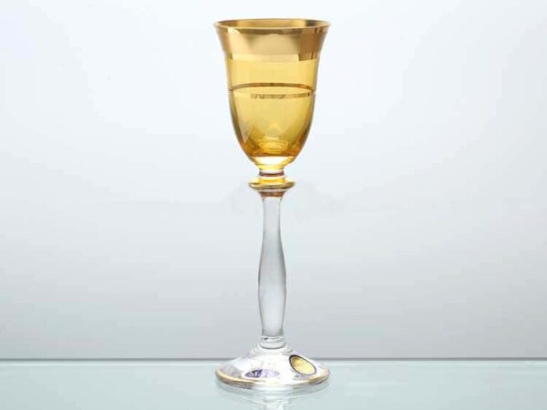 Star Crystal желтый Набор рюмок для водки 60 мл (6 шт) russki dom