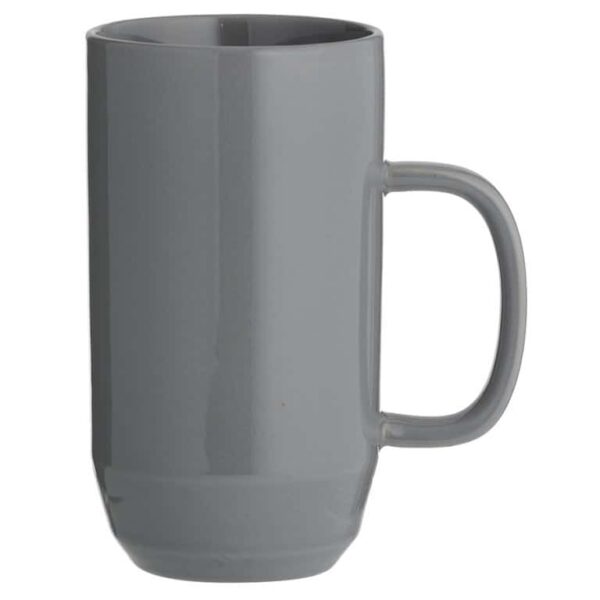 Чашка для латте Cafe Concept 550 мл темно-серая TYPHOON russki dom