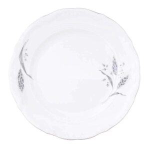Набор плоских тарелок Repast Серебряные колосья 19 см russki dom
