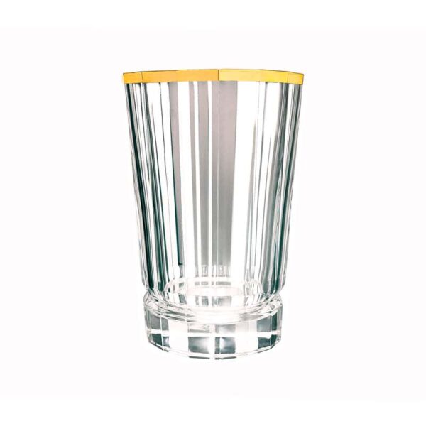 Набор стаканов высоких 360мл.6шт. MACASSAR GOLD Cristal dArques russki dom