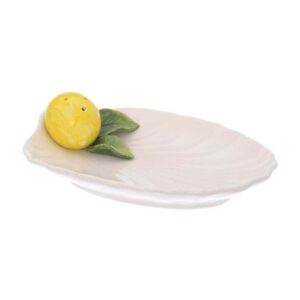 Блюдо ракушка Annaluma Лимоны 20х16 см 2