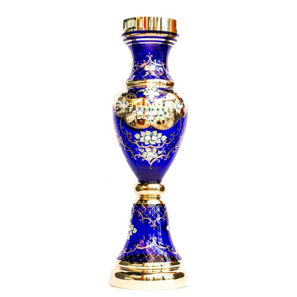 Ваза "Лепка синяя " 70см для цветов Union Glass russki dom