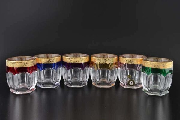 Набор стаканов для виски Сафари Ассорти 280 мл (6 шт) russki dom