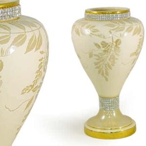 Декоративная ваза   Глициния кремовая Delta  Италия russki dom