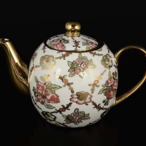 Цветы Заварочный чайник из фарфора Royal Classics russki dom