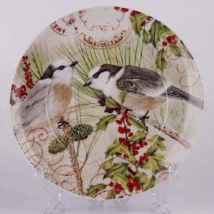 Две птицы Тарелка из керамики Waechtersbach 21 см russki dom