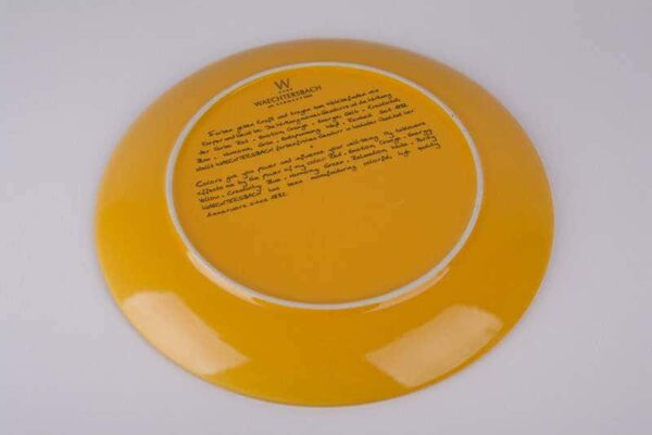 Тарелка из керамики Waechtersbach 27 см желтая russki dom