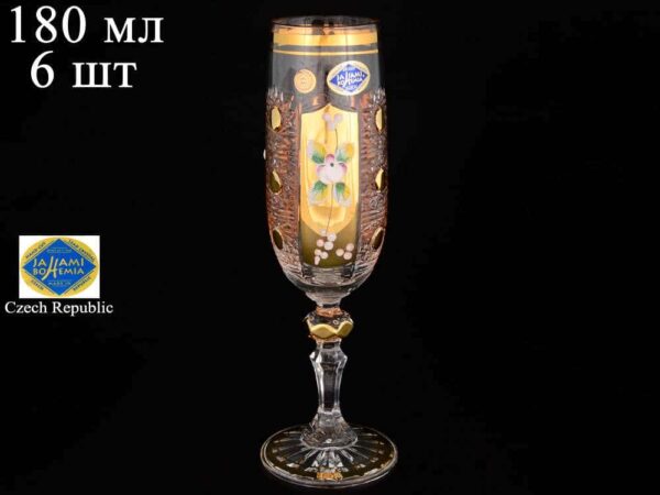 Набор фужеров для шампанского 180 мл Jahami Золото russki dom
