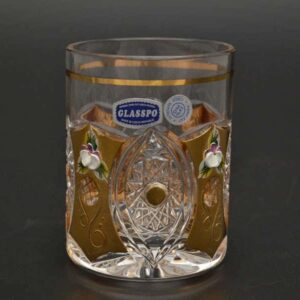 G-P золото Набор стаканов для воды Glasspo 300 мл russki dom