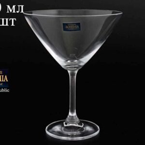 KLARA Набор креманок для мартини Crystalite Bohemia 280 мл russki dom