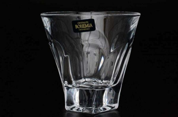 APOLLO Набор стаканов для виски Crystalite Bohemia 230 мл russki dom