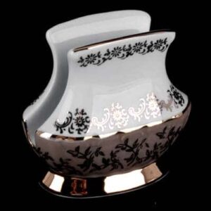 Лист бежевый Салфетница Bavarian Porcelain из фарфора russki dom