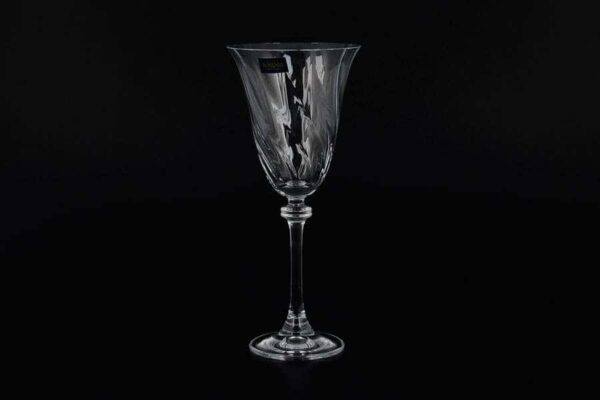 ALEXANDRA Набор витых бокалов для вина Crystalite 250 мл russki dom