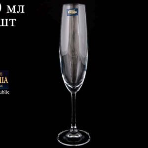 BARBARA Набор фужеров для шампанского Crystalite 250 мл russki dom