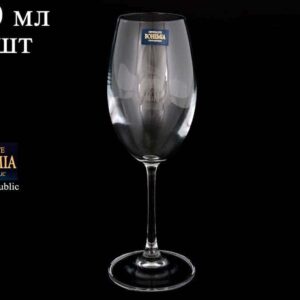 BARBARA Набор бокалов для вина Crystalite 300 мл russki dom