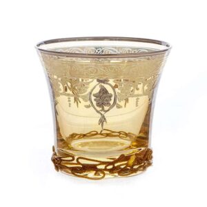Алессия желтая Набор стаканов для виски Decotech 250 мл.6 шт. russki dom