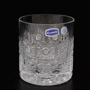 Glasspo  Набор стаканов для виски 330 мл из хрусталя russki dom