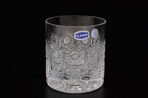 Glasspo  Набор стаканов для виски 330 мл из хрусталя russki dom