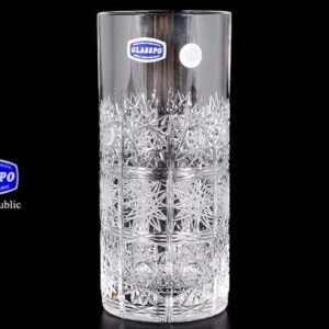 Glasspo  Набор стаканов для воды 350 мл из хрусталя russki dom