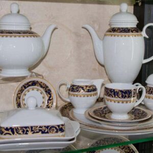 Бельведер Weimar Porcellan Чайный сервиз 31 предмет russki dom