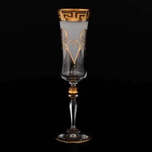 Грейс Костка R-G Набор фужеров для шампанского Bohemia Crystal 190 мл russki dom