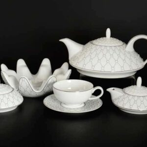 GALAXIE BRAD Чайный сервиз Thun на 6 персон 17 предметов russki dom