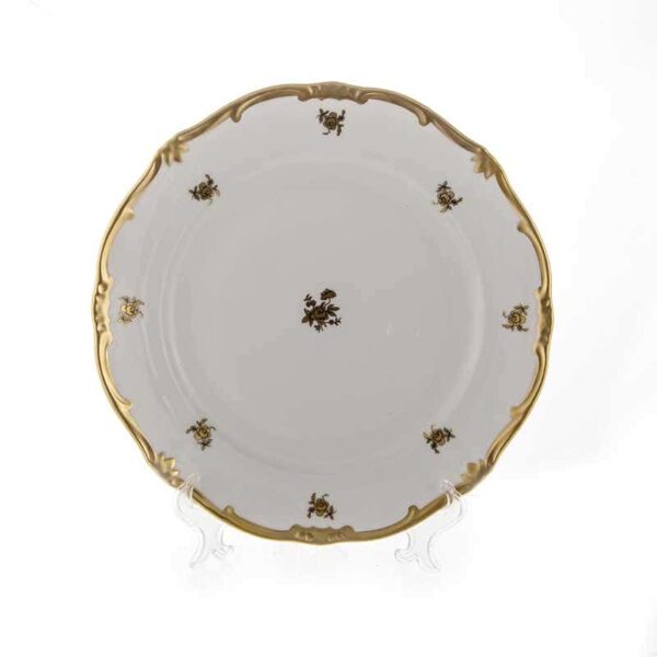 Роза Золотая Набор тарелок Weimar 26 см. 6 шт. russki dom