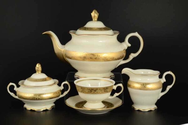Чайный сервиз Royal Czech Porcelain на 6 персон 17 предметов russki dom