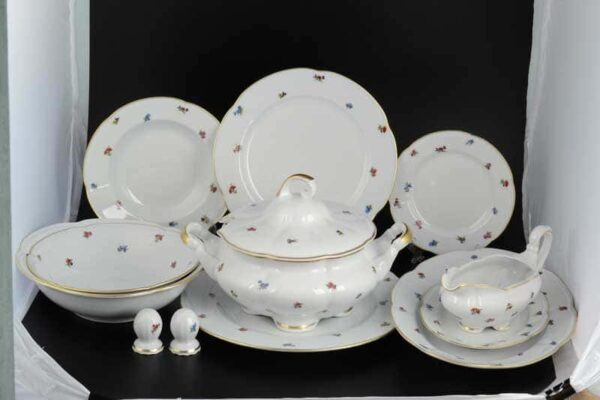 Болеро Мелкие цветы Столовый сервиз Royal Porcelain на 6 персон 28 предметов russki dom